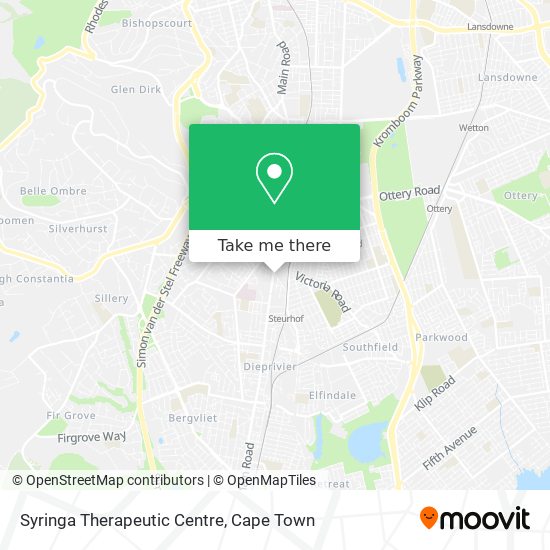 Syringa Therapeutic Centre map