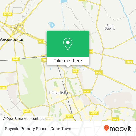 Soyisile Primary School map