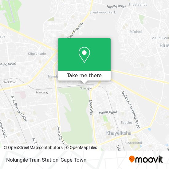 Nolungile Train Station map
