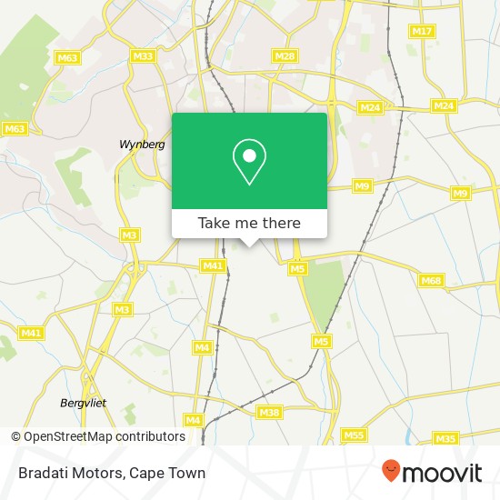 Bradati Motors map
