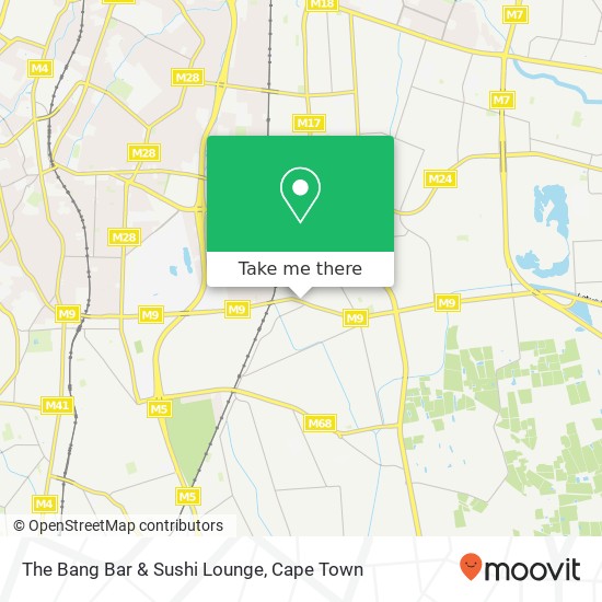 The Bang Bar & Sushi Lounge map