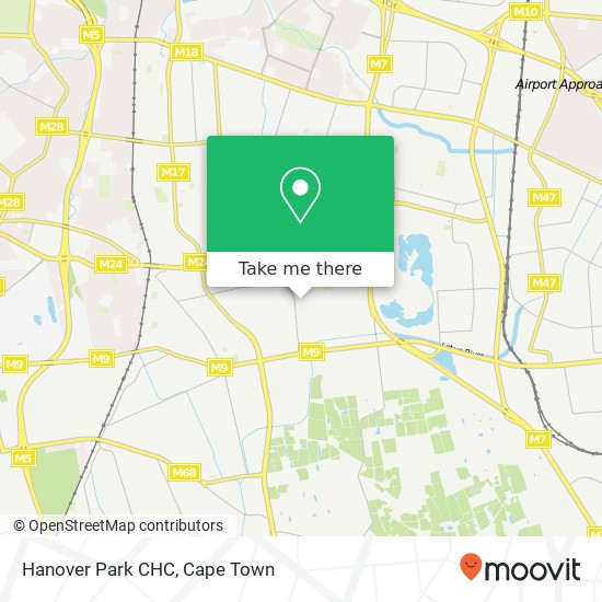 Hanover Park CHC map
