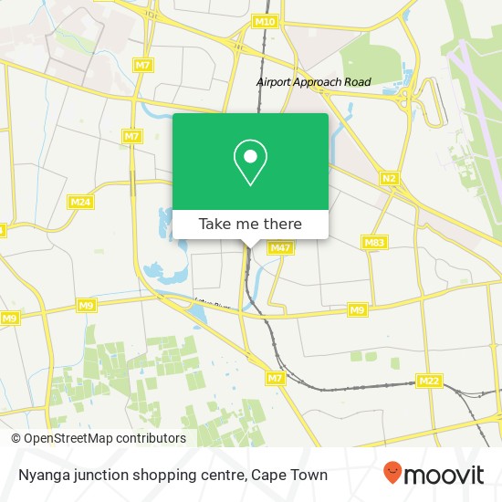 Nyanga junction shopping centre map