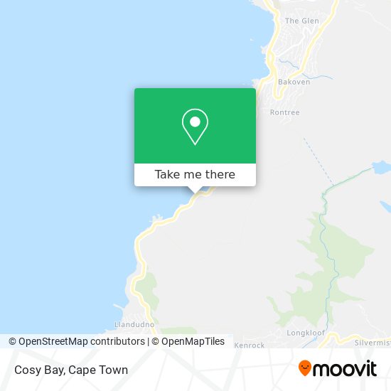 Cosy Bay map