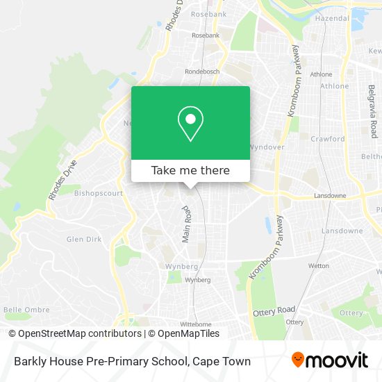 Barkly House Pre-Primary School map