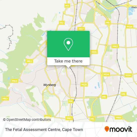 The Fetal Assessment Centre map