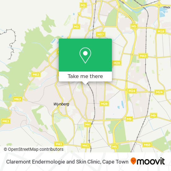 Claremont Endermologie and Skin Clinic map