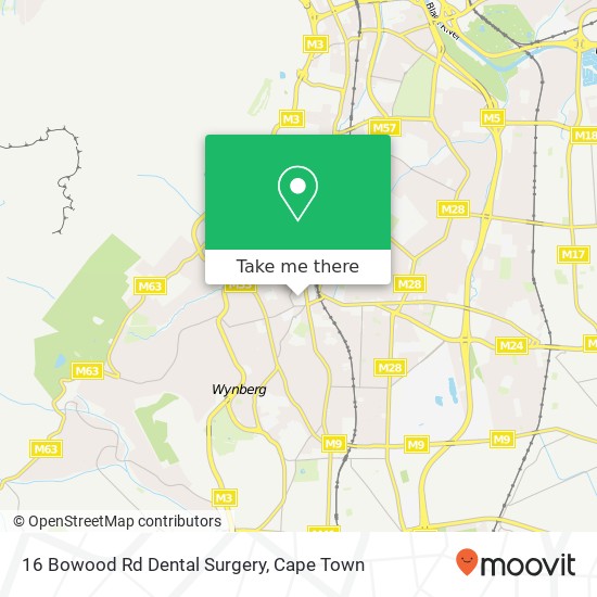 16 Bowood Rd Dental Surgery map