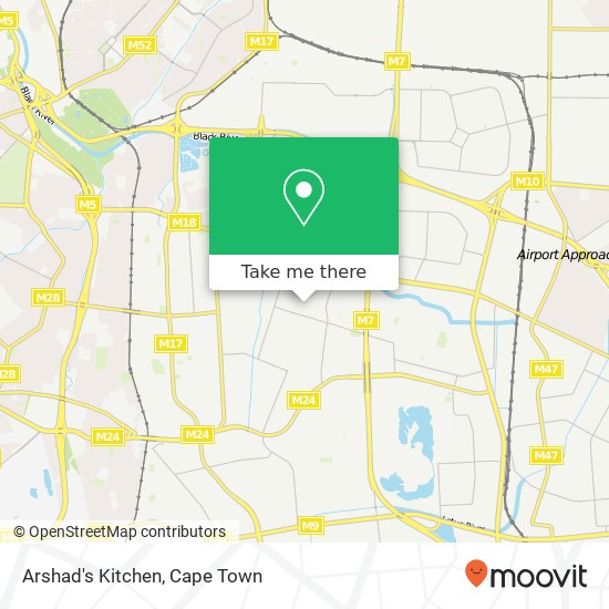 Arshad's Kitchen map