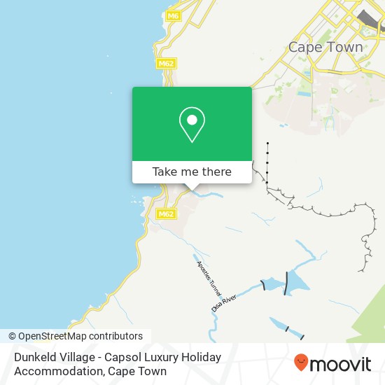 Dunkeld Village - Capsol Luxury Holiday Accommodation map