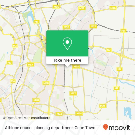 Athlone council planning department map