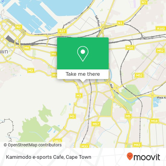 Kamimodo e-sports Cafe map