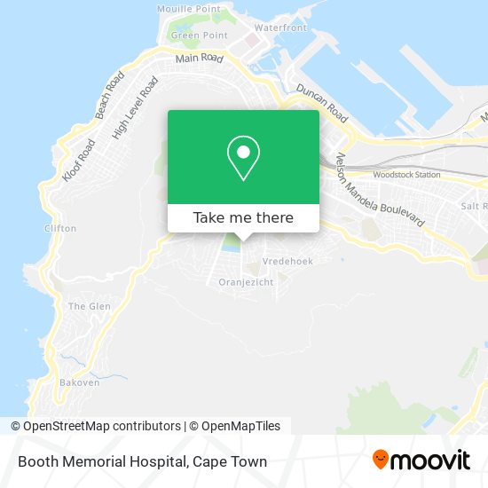 Booth Memorial Hospital map