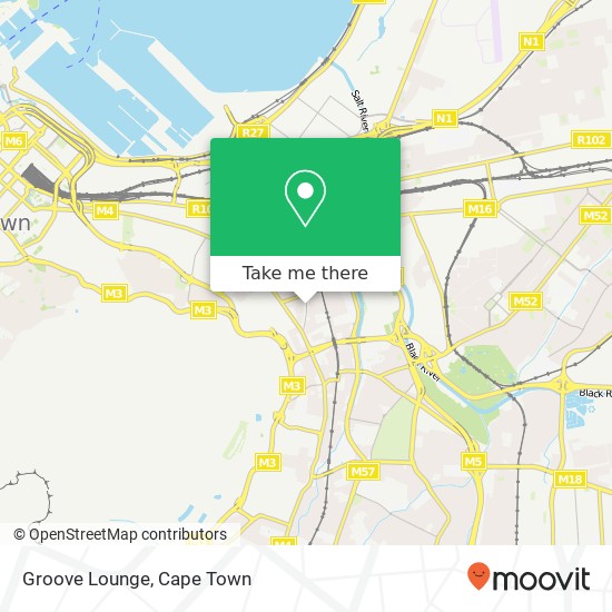 Groove Lounge map