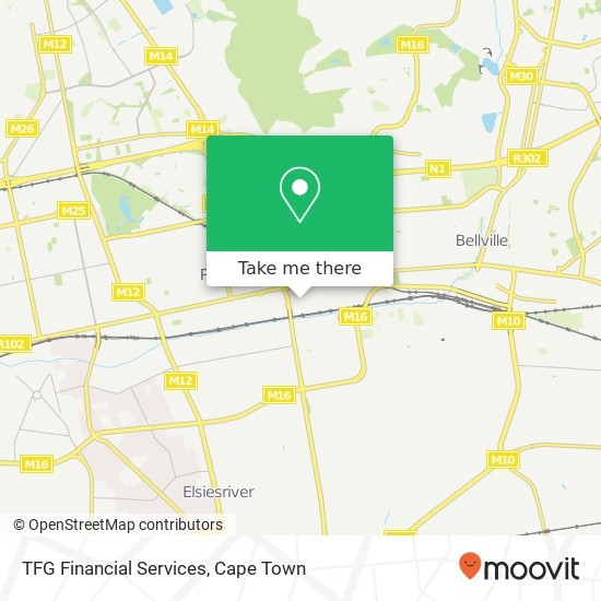 TFG Financial Services map