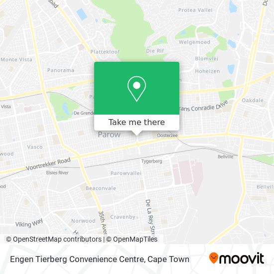 Engen Tierberg Convenience Centre map