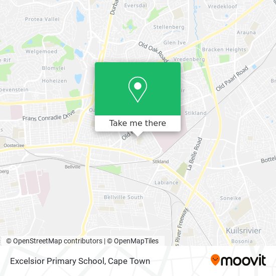 Excelsior Primary School map