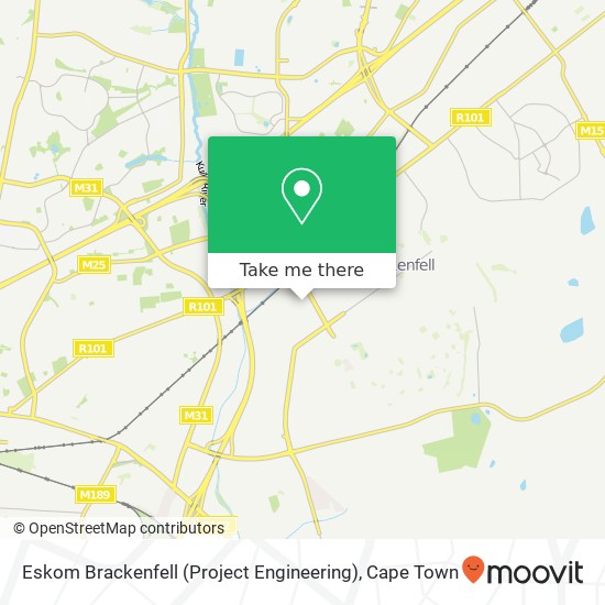 Eskom Brackenfell (Project Engineering) map