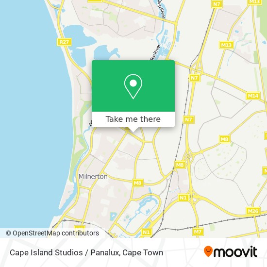 Cape Island Studios / Panalux map