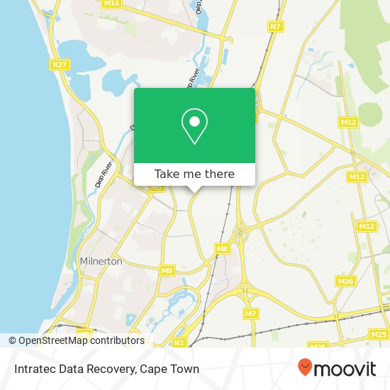 Intratec Data Recovery map