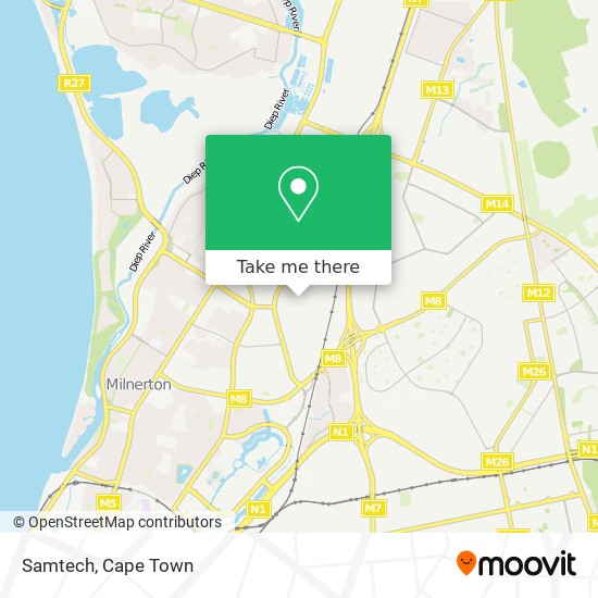 Samtech map