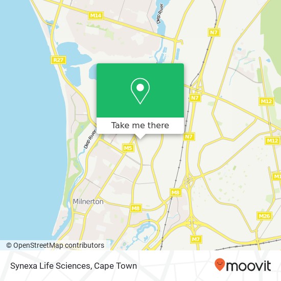 Synexa Life Sciences map
