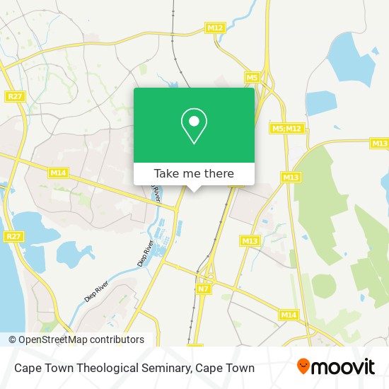 Cape Town Theological Seminary map