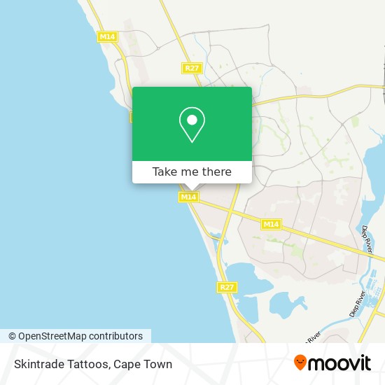 Skintrade Tattoos map