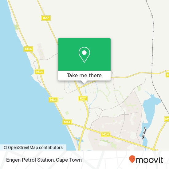 Engen Petrol Station map