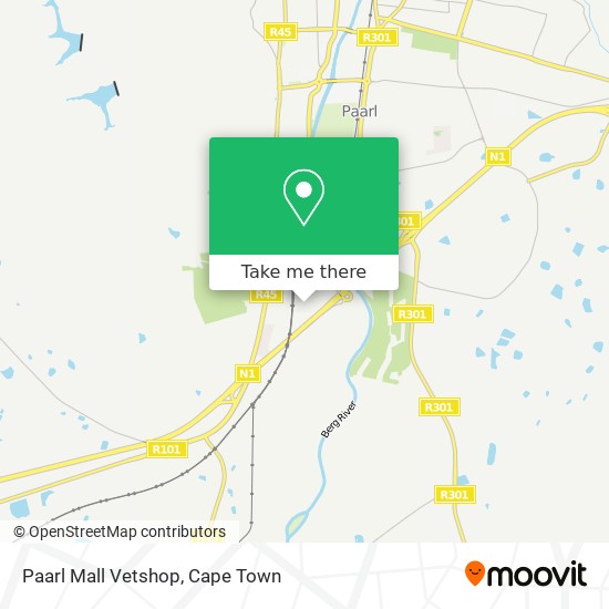 Paarl Mall Vetshop map
