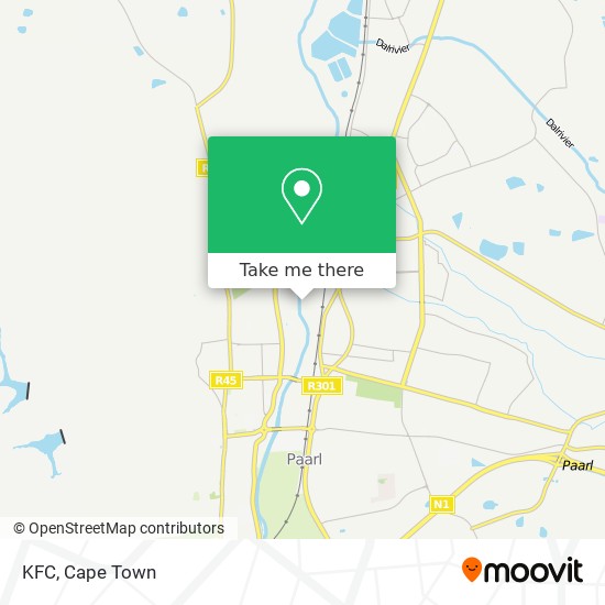 KFC map