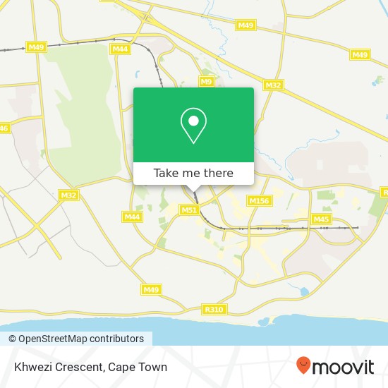 Khwezi Crescent map