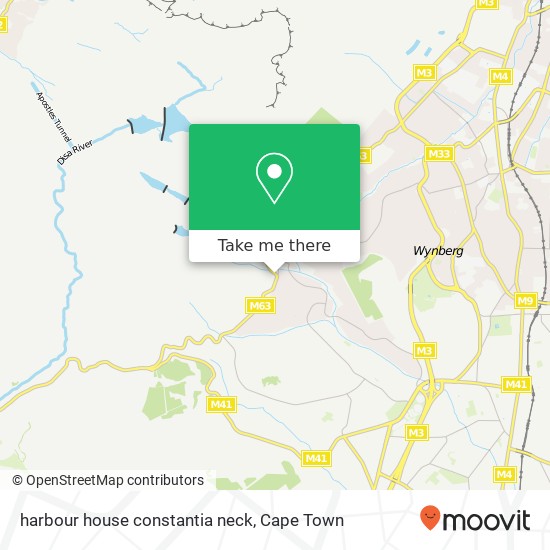 harbour house constantia neck map