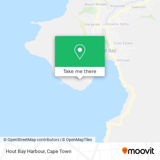 Hout Bay Harbour map