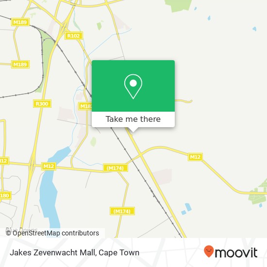 Jakes Zevenwacht Mall map