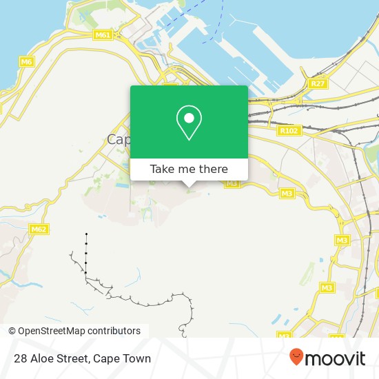 28 Aloe Street map