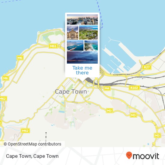 Cape Town map