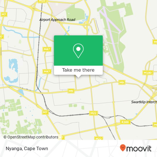Nyanga map