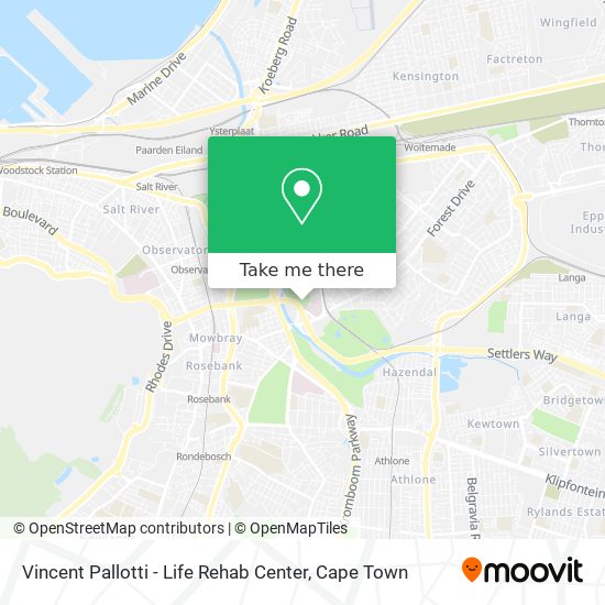 Vincent Pallotti - Life Rehab Center map