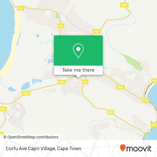 Corfu Ave Capri Village map