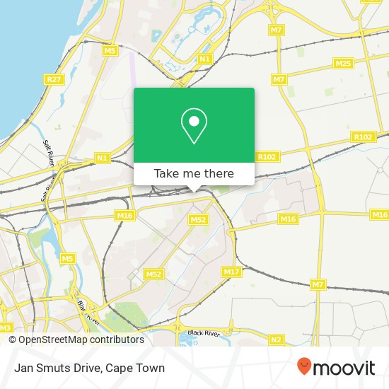 Jan Smuts Drive map