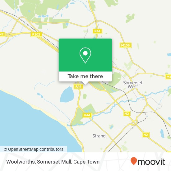 Woolworths, Somerset Mall map