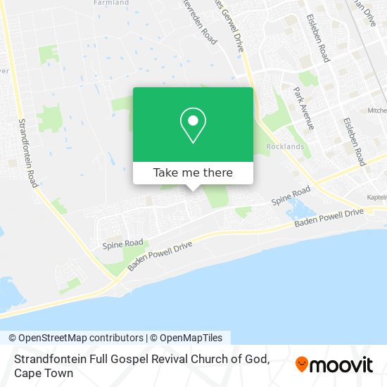 Strandfontein Full Gospel Revival Church of God map