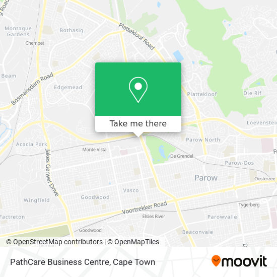 PathCare Business Centre map