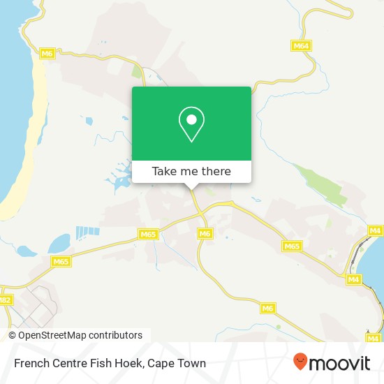 French Centre Fish Hoek map