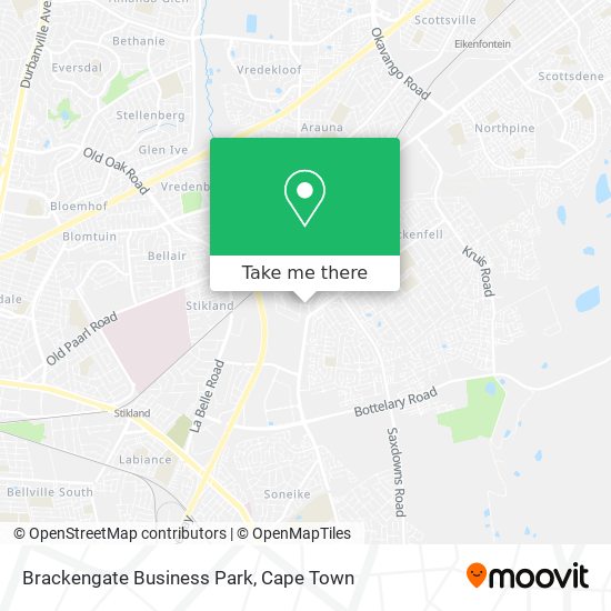 Brackengate Business Park map