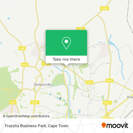 Frazzita Business Park map