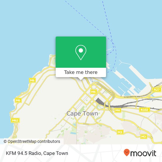 KFM 94.5 Radio map