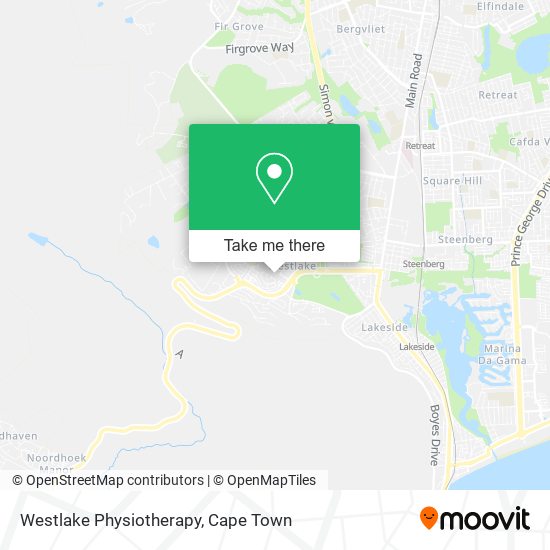 Westlake Physiotherapy map