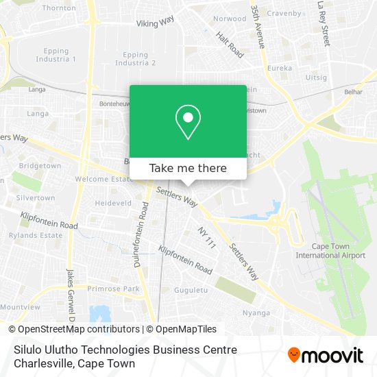 Silulo Ulutho Technologies Business Centre Charlesville map